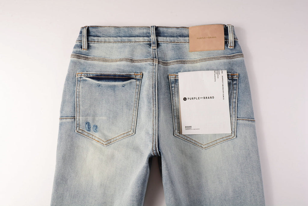 PURPLE  New Purple Personality Fashion Jeans 9038