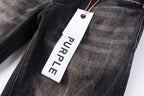 PURPLE  Jeans Mens Jeans Man Jeans Pants Designer Black Skinny Stickers Light Wash Ripped Motorcycle 9057