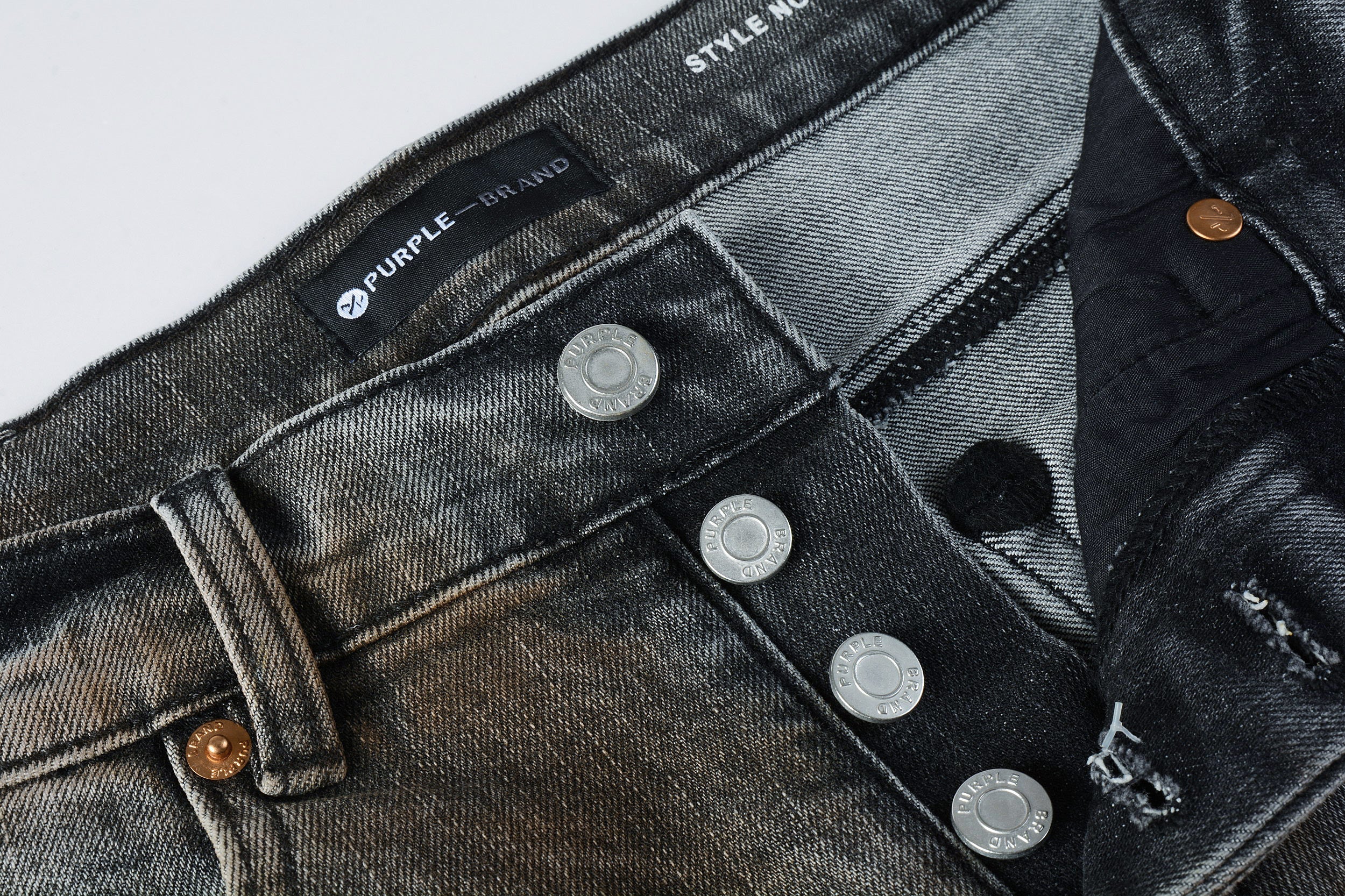 PURPLE  New High Quality Mens Jeans Designer Jeans Fashion Distressed Ripped Denim Cargo For Men High Street Fashion 9031