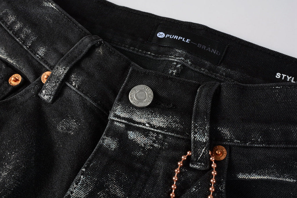 PURPLE  Luxury Jeans Designer Fashion Trousers Fashionable Pants Summer Breathable Cotton Blue Pants 9028