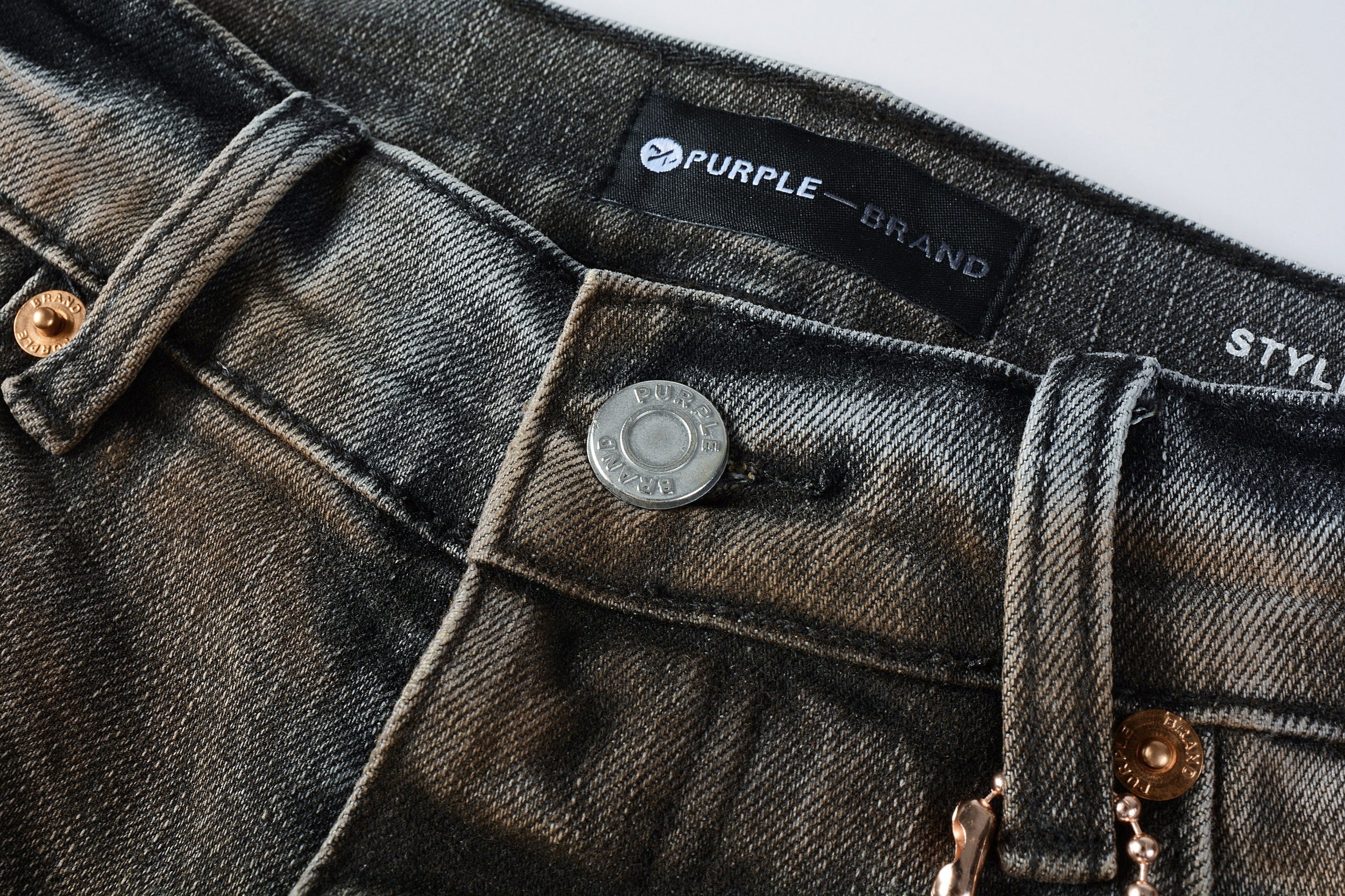 PURPLE  New High Quality Mens Jeans Designer Jeans Fashion Distressed Ripped Denim Cargo For Men High Street Fashion 9031