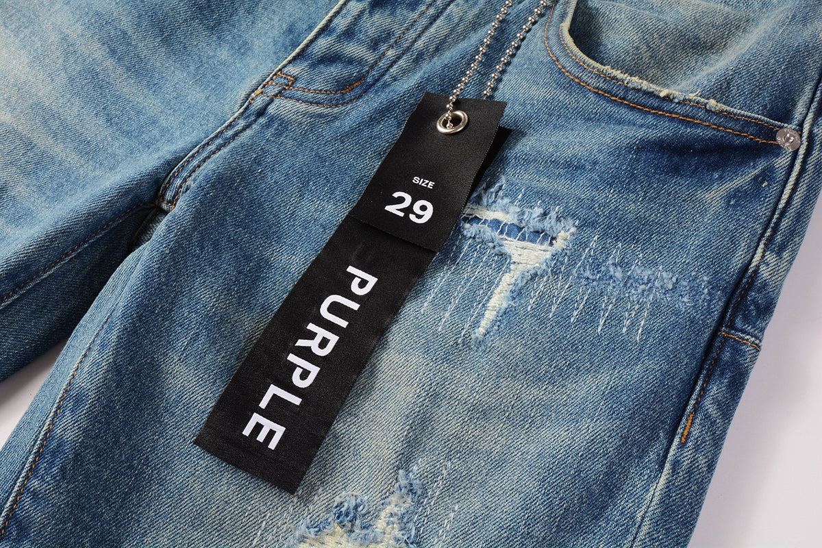 PURPLE  Blue Jeans 9073 with Medium Stretch for a Comfortable and Flexible Fit