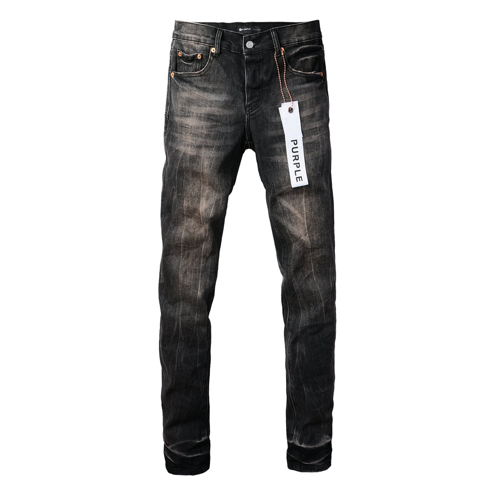 PURPLE  Jeans Mens Jeans Man Jeans Pants Designer Black Skinny Stickers Light Wash Ripped Motorcycle 9057