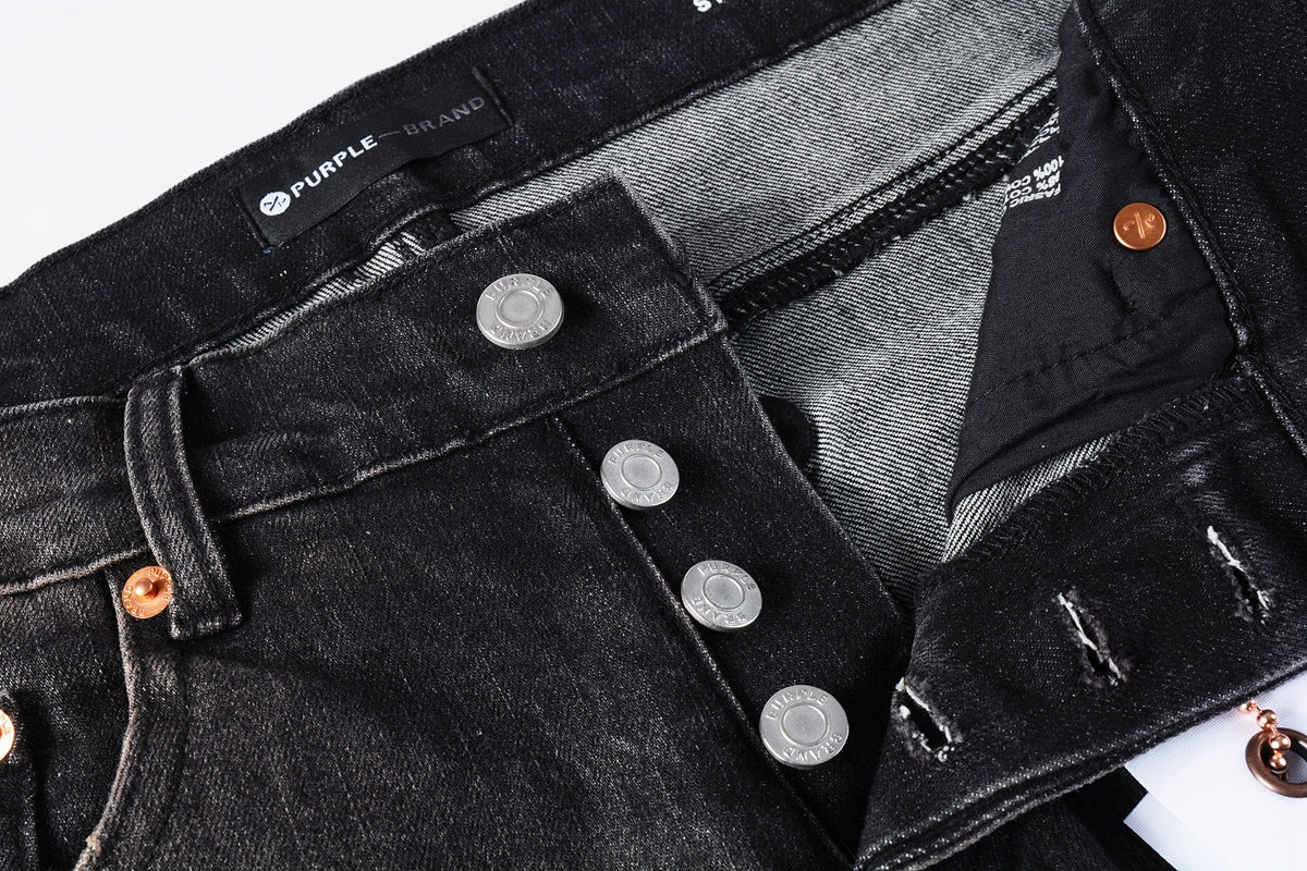 PURPLE  Jeans Mens Jeans Man Jeans Pants Designer Black Skinny Stickers Light Wash Ripped Motorcycle 9057