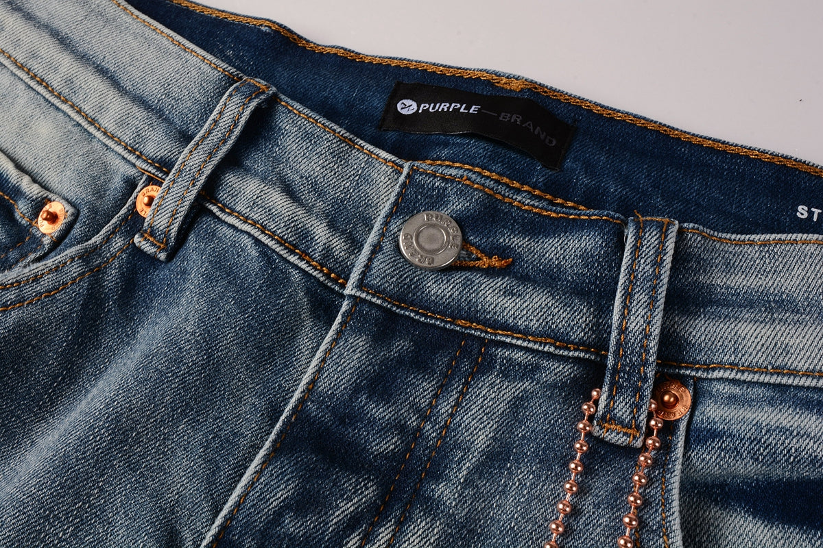 PURPLE  New Purple Personality Fashion Jeans 9038