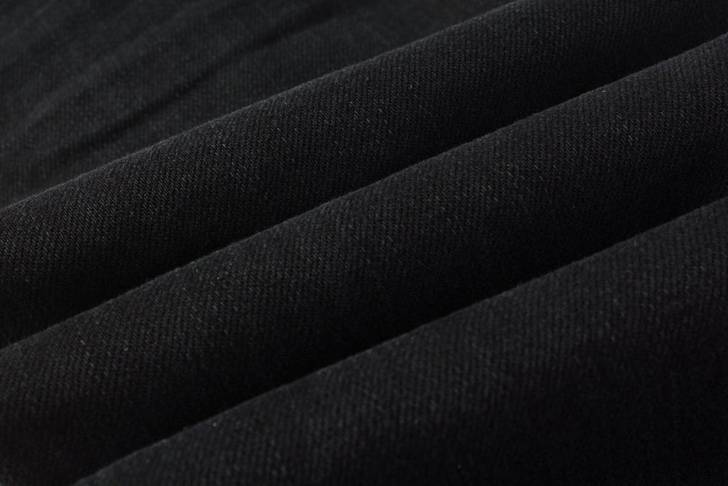 PURPLE  Men Distressed Black Skinny Jeans with Heavy Ripped Design and Grunge Streetwear Vibe 9108